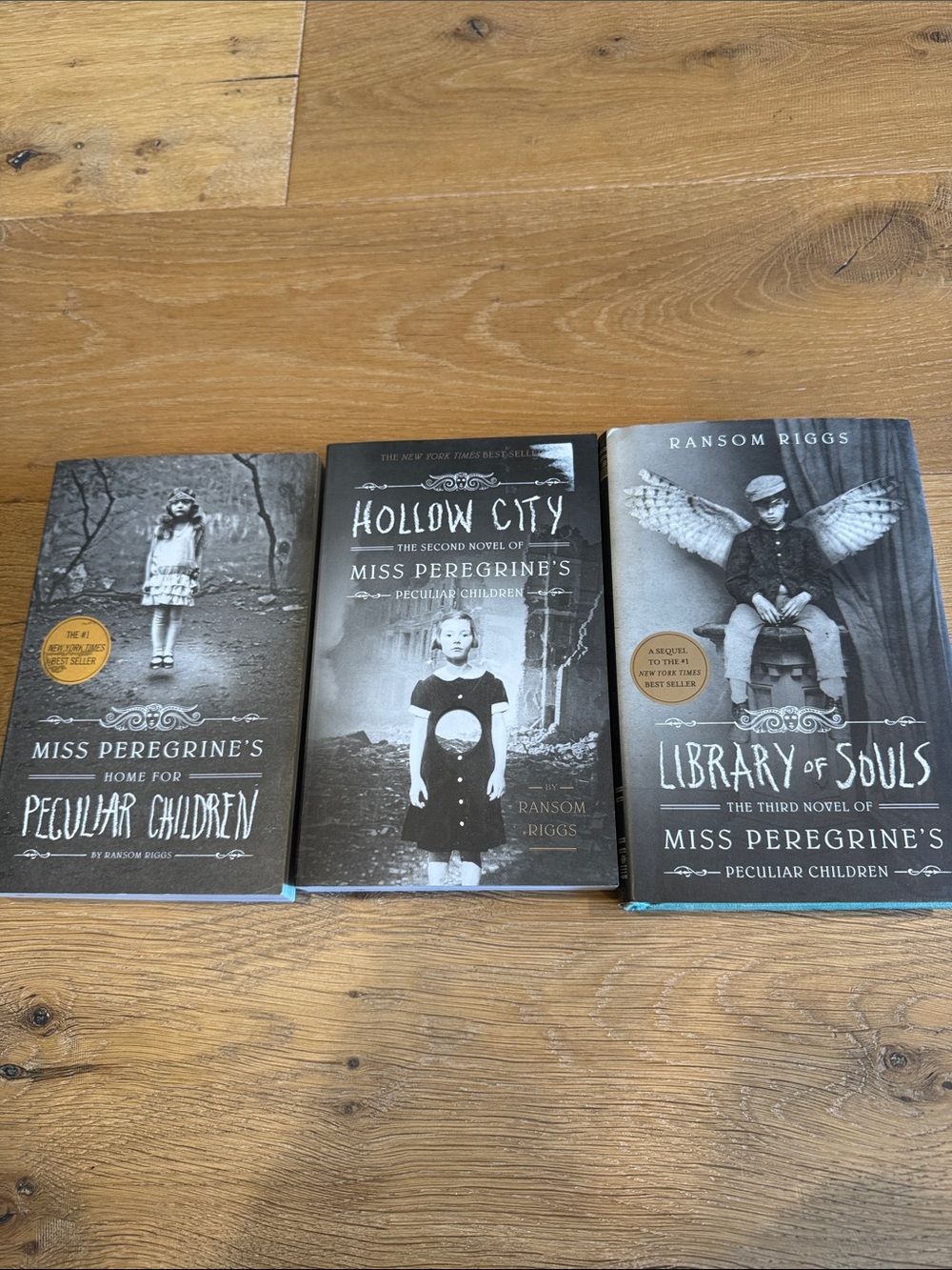 3 - Miss Peregrine’s Home for Peculiar Children books